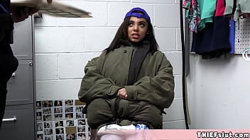 Preview 1 of Alec Newman - Shoplifter tried to smuggle coats out