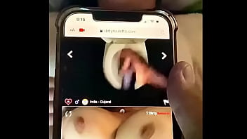 Preview 4 of Seleon Xxxx Com - Guy jerks off to wife&rsquo_s tits