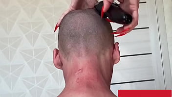 Preview 1 of Nilasing Bago Iniyot - Old lady femdom shaving slave asmr