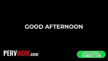 Preview 1 of Sunny Leone Play A Saks Com - PervMom - Big Tits Blonde Milf teaches Stepson On Stress Management By Using Unorthodox Method