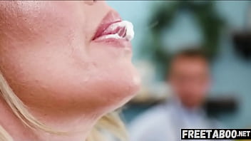 Preview 2 of Niyak Swawi - Huge Tits Cougar Milf In Starbucks! Alura Jenson - Full Movie On FreeTaboo.Net