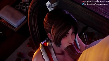 Preview 2 of Amry Men - mai shiranui recopilacion 2