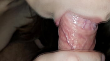 Preview 2 of Nasty Vibrator Pleasuring - Night Blowjob With Cum On Tongue! POV!