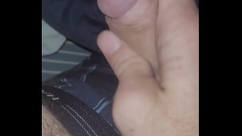 Preview 2 of Czech Wife Swap 2 Part 3 - IN THE OPEN: GF has no clue that I&#039_m jerking my big dick right next to her