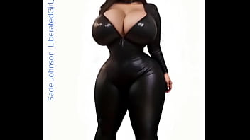 Preview 1 of Film Sex Semi Cina 19 - The Big Huge Massive Breasts Enormous Ass of Sade Johnson LiberatedGirl SJ