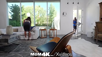 Preview 1 of Car Pervs - MOM4K Step Mom Seduces Big BBC Into Creampie Sex