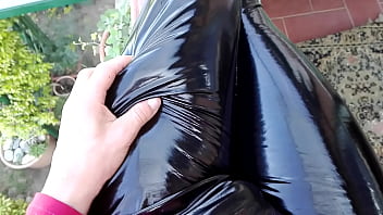 Preview 1 of Www Hindi Xxxhdvideos - Hot teaser with leather outfit
