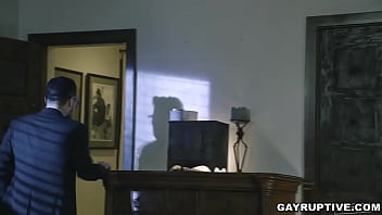 Preview 2 of Pure Mater Barzzer - gayruptive.com-AI robots Brandon Anderson and Dalton Riley swapping turns fucking each others buttholes