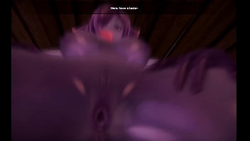 Preview 3 of Indinxvideos - MonsterGirl Island [Monthly Hentai game choice] Ep.16 that femdom purple slime girl loves the taste of my cum