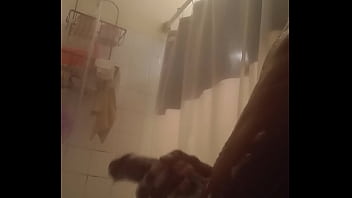 Preview 3 of A Dog Cums Inside A Girls Pussy - Shower time