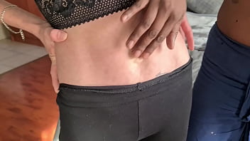 Preview 2 of Caught Xnxx Vergen - Comparing my dark navel with a skinny white MILF&#039_S outie navel | mixed race | extreme close up