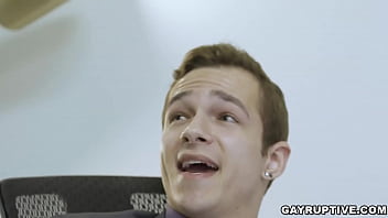 Preview 2 of Xvidoi Come - Gayruptive.com - Hot threesome with their boss Jayden Marcos at the office. Trevor Harris is sick and tired of his buddy Evan Knoxx being boring as long-term boyfriend. Trevor suggests to Evan that they play an old game