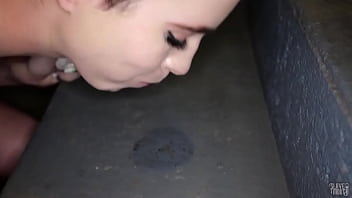 Preview 2 of Xxx Video Hd Bff - Petite sperm slut Brooke Johnson plays with her dom&#039_s cum in the filthy basement