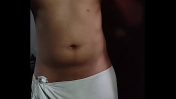 Preview 3 of No Veo - Naked indian boy stripping in towel