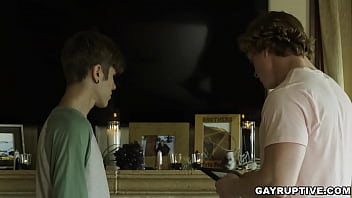 Preview 1 of Boss Mummy - Trevor Harris is a scheming gay friend of Corey Porter,  daring him who can seduce their boss Jayden Marcos.