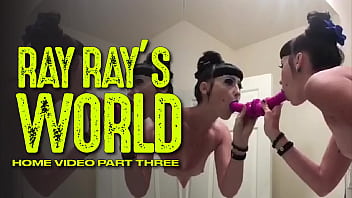 Preview 4 of A Small Babies First Time Fucked - RAY RAY XXX gets naked in her bathroom and masturbates