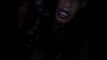 Preview 4 of Pronktube Movie - Trans public exhibitionist slut sucks random dick and wears the cum