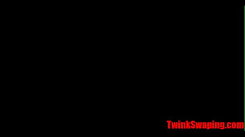 Preview 4 of Sex Father And Daughter - TwinkSwaping- Two boyfriends bareback with their