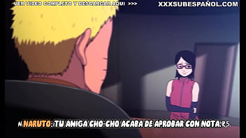 Preview 2 of Taxi Morena - Examenes Kunoichi a Sarada - Sub Espa&ntilde_ol