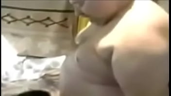 Preview 1 of Notyes Yes Lesbian - Hot latin chubby bear with pizza delivery boy