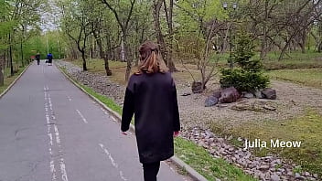 Preview 1 of Xxx C India - teen show pussy in the park