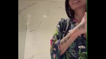 Preview 1 of Nude Yoga Tumblr - Mia Khalifa Steamy Shower
