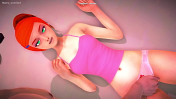 Preview 1 of Brazzers Sex Sofa - Gwen Tennyson (Ben 10 adult version) noche secreta lista para el sexo