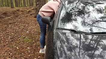 Preview 1 of Wet Mo - Fisting in forrest for young girl