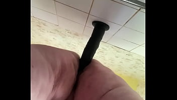 Preview 3 of Goddess Stephanie Feet - Big black dildo