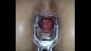 Preview 4 of Couple Training - Le introducen especulo en el culo a joven latina amateur