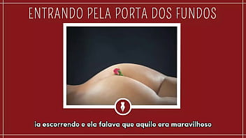 Preview 4 of Animlxxx Porn - ENTRANDO PELA PORTA DE TR&Aacute_S - Contos Libertinos