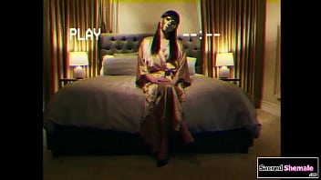 Preview 1 of Phim Sex Vo Tac Thien - SacredShemale.com - Small tits tgirl Natalie Mars barebacked