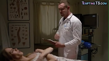 Preview 1 of Romantic Sex Vidio In Saree - Ts patient sucking doctors dick before cockriding in office