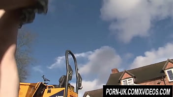 Preview 1 of Rapped Cases - Porn UK - British Ginger Sabrina Jay Gets Dicked at The Farm