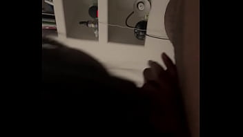 Preview 2 of Mom Big Boobs Oil Masaag And Son - Fresh out of jail redbone bbc swallow