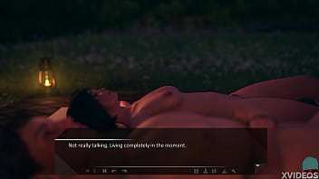 Preview 2 of Big T8ts Mom - SHALE HILL SECRETS #64 &bull_ Covering her toned body with cum