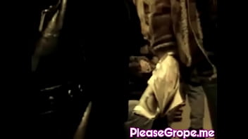 Preview 1 of Trio Madre Padre Hijo Y Hija - Anastasia Devine Groped intensely on a crowded Bus!