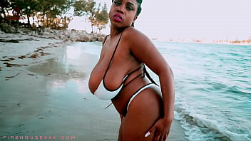 Preview 3 of Monday Bazi - Maserati XXX BTS shoot Tease on Beach