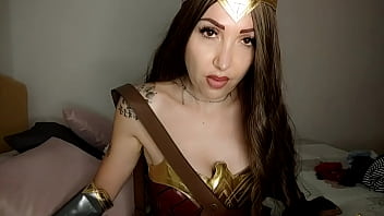 Preview 1 of Fast Crazy Fucking - wonder woman with a wonder diaper