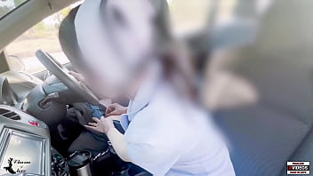 Preview 2 of Family Story Sex Pakistan - Thai nurse drives to have sex with a stranger.