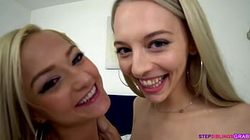 Preview 2 of Pakisani Xxx Hd - Lily Larimar,  Morgan Rain Stepsister And Girlfriend Fucked Same Time