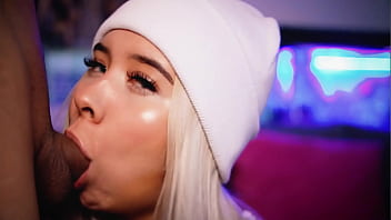 Preview 3 of Cherry Rebelle - Sexy blonde Valentina is eager to suck cock
