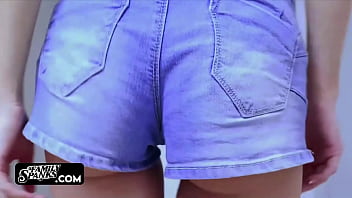 Preview 1 of Fun Size Challange - First Time Meeting her Step Cousin and Things Gone Hot