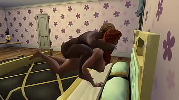 Preview 3 of Wanking Over Bra - SimsLust - step Uncle fucked shy best friend - Part 2