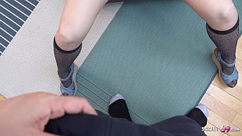 Preview 1 of Pussy Sex Hard - MEHRFACHE BEINE WACKEL AMATEUR ORGASMEN SEX MIT TEEN KINUSKI