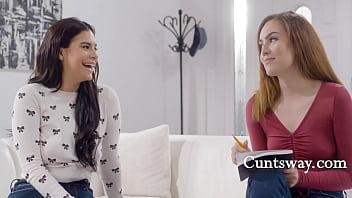 Preview 2 of Chicks Sex Man - Scramble my pussy | Freya Parker,  Violet Starr
