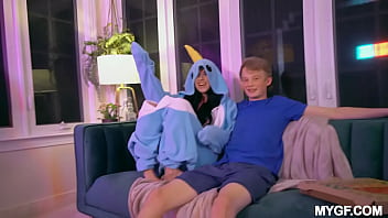 Preview 3 of Cheating Wife Semi Brazzers - Onesie Fuck