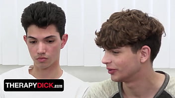 Preview 2 of Xxxxxxxxwww Poas - Therapy Dick - Stepsiblings James and Zayne Seem To Have An Odd Tension Towards Each Other