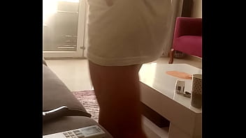 Preview 1 of Hard With Blood - Wife sexy dance &amp_ hand job