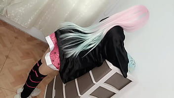 Preview 1 of Fullhd Mom Porn Com - NEZUKO GETS FUCKED BY HER STEPBROTHER WITH A BIG THICK COCK COSPLAY (18 years old)